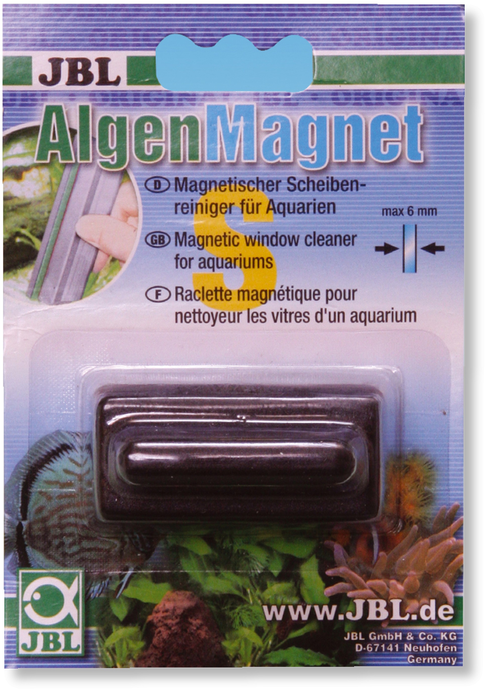 Prodac Magic Glass Cleaner Large Spazzola Magnete Galleggiante per Vetri  fino a 16mm