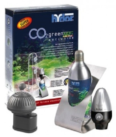 HYDOR IMPIANTO CO2 GREEN NRG EXCLUSIVE PER ACQUARI esclusa bombola co2
