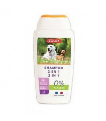 Zolux Shampoo 2 in 1 per cani 250ml