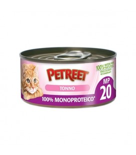 Petreet - 100% Monoproteico Tonno gr 70