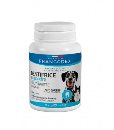 Francodex dentifricio in polvere per cani