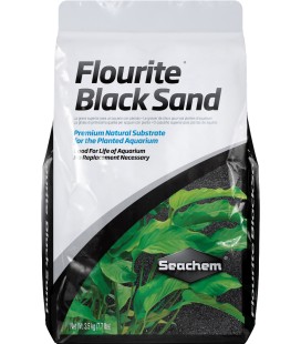 Seachem Flourite black sand 7Kg (Fondo fertile / substrato per le piante di acquari d'acqua dolce)