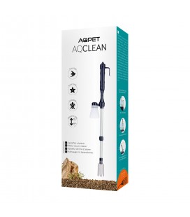AQpet aspirarifiuti AQclean a batteria con alimentatore 12 v