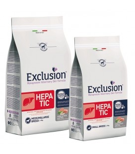 Exclusion Hepatic Adult Monoproteico medium/large bread Pork&Rice and Pea 2 kg