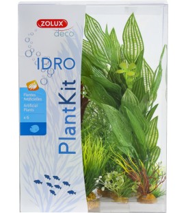 Zolux Piante sintetiche Plantkit Idro n°2 - 6 piante