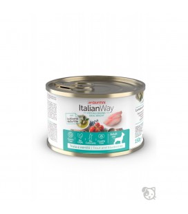 Italian Way Dog Hypoallergenic Ideal Weight Adult - Trota E Mirtillo - 150g