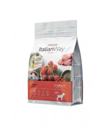 ItalianWay Intestinal Sensitive con Maiale e Piselli Integrali per Cani Adult Medium/Maxi da 12 kg