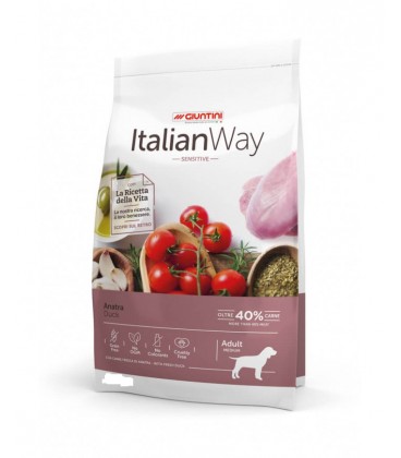 Italian Way Sensitive Medium/maxi Adult Dog Anatra 3 kg