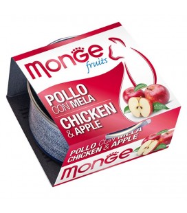 Monge Fruits in scatola con pollo e mela gr.80