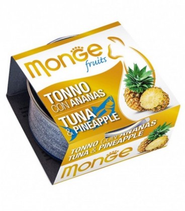 Monge Fruits in scatola con tonno e ananas gr.80