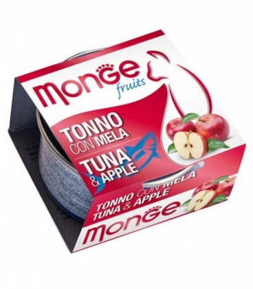 Monge Fruits in scatola con tonno e mela gr.80