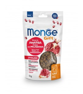 Monge Cat Snack Anatra Melagrana 50g