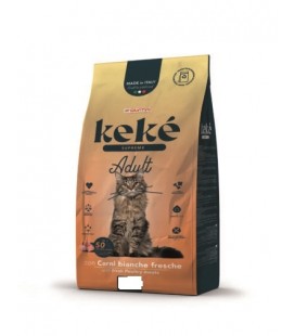 Giuntini keke'supreme croccantini per gatti adult con carni bianche fresche kg. 1.5