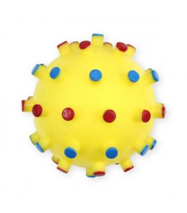 Pet Nova gioco palla mina gialla da 12 cm