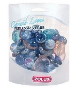 Zolux Caraib loves perle di vetro colorato 400 gr
