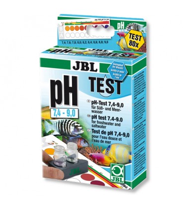 Jbl test PH range 7.4-9.0