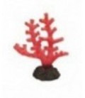 Giumar decorazione in resina corallo rosso 15x7x13 cm
